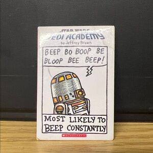 Scholastic Star Wars Jedi Academy Droid Cover